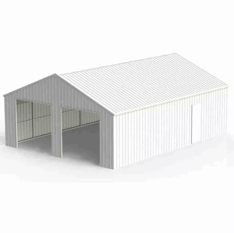 33x25 Galvanised Steel Steel Metal Garage / Workshop Kit – In Stock UK & Ireland