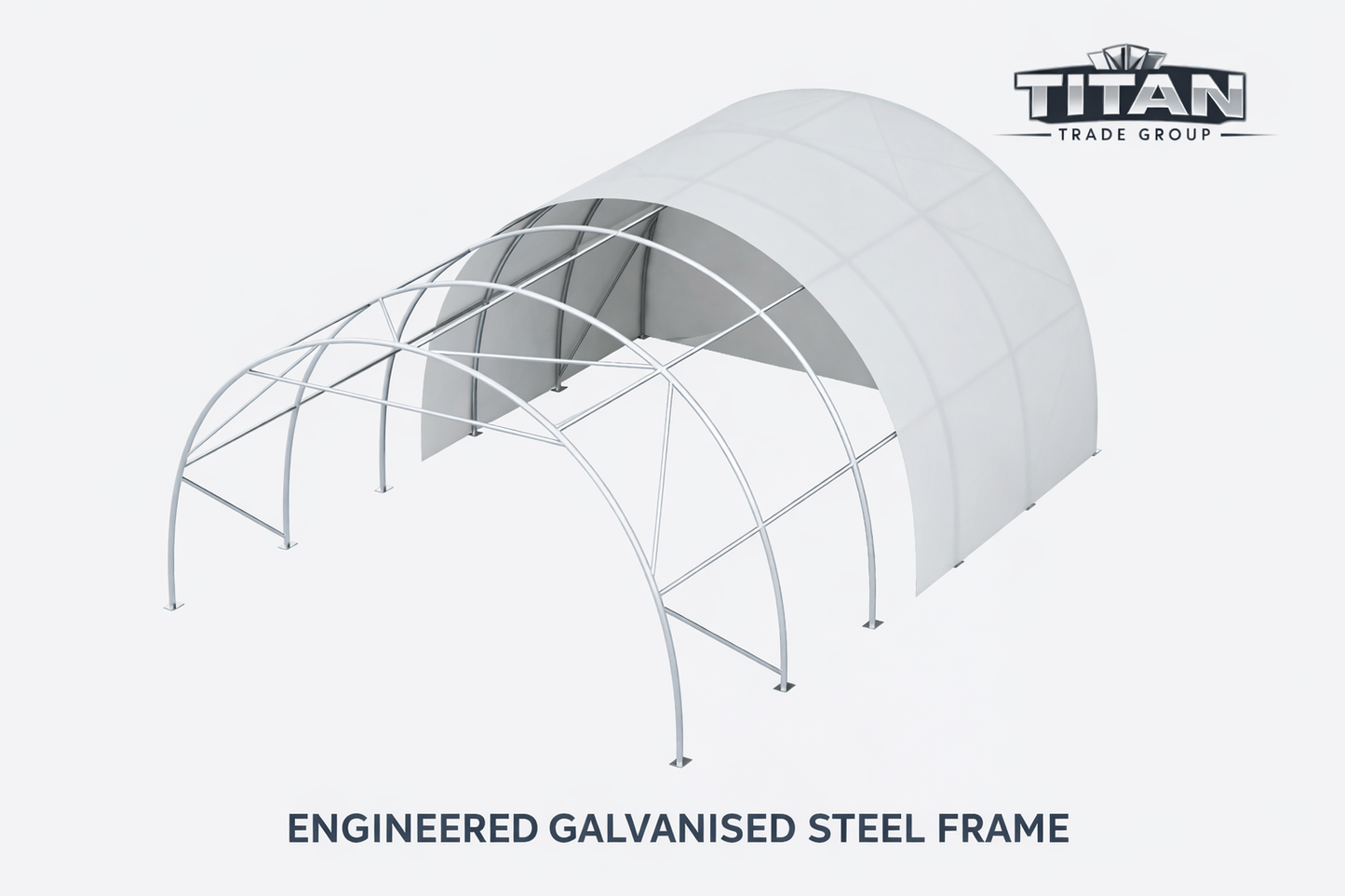 20ft x 30ft Heavy Duty Storage Shelter Ireland – Titan S203012R PVC