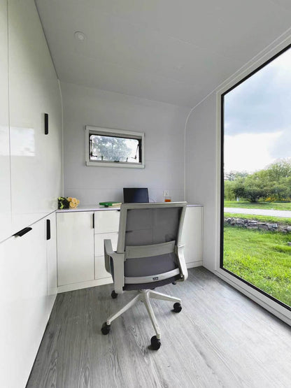 4m Self-Contained Pod – Type B | Shower, Bed & Insulated (75mm)