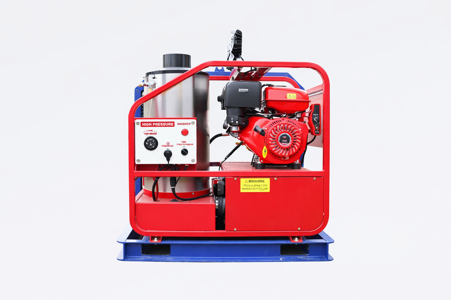 Titan 4000 PSI Mobile Hot Water Pressure Washer System – 1000L Tank – Diesel Burner