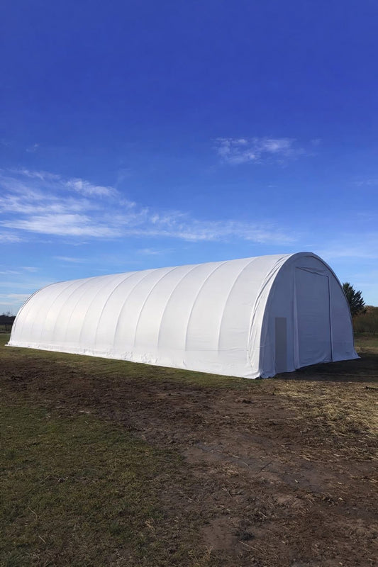 30ft x 85ft Heavy Duty Storage Shelter – Industrial PVC Warehouse | Titan Trade