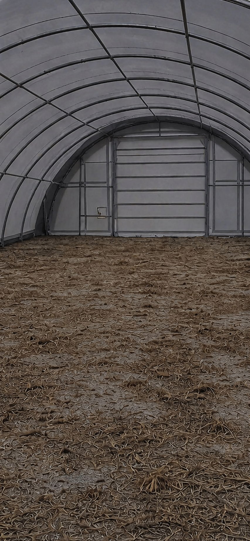 30ft x 65ft Industrial Shelter (Extra Heavy Duty 900g PVC, Winch Door)