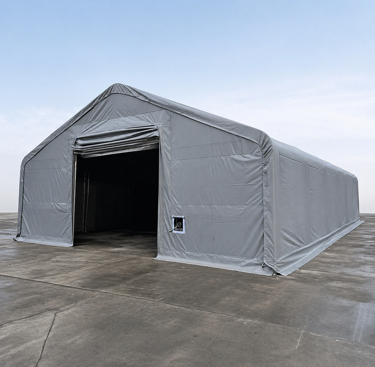 33ft x 40ft Industrial Storage Shelter (Extra Heavy Duty 900g PVC, Full Kit)