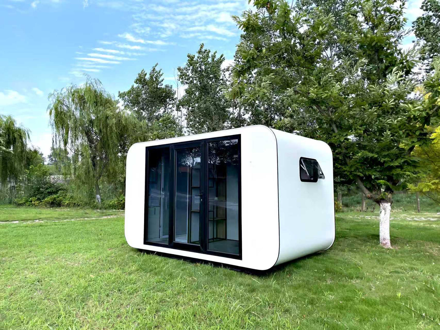 4m Insulated Pod Unit – Compact Office / Garden Room (75mm Panels)