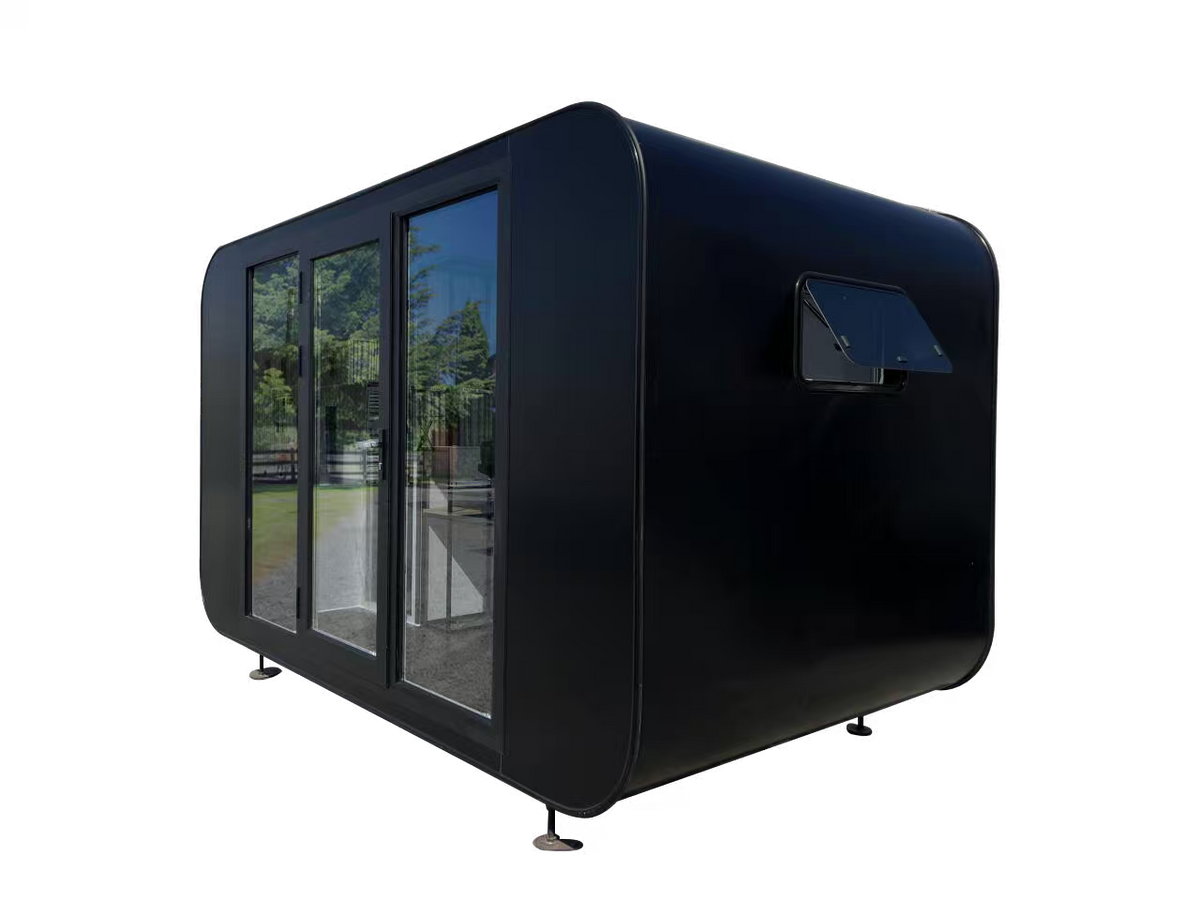 4m Self-Contained Pod – Type B | Shower, Bed & Insulated (75mm)