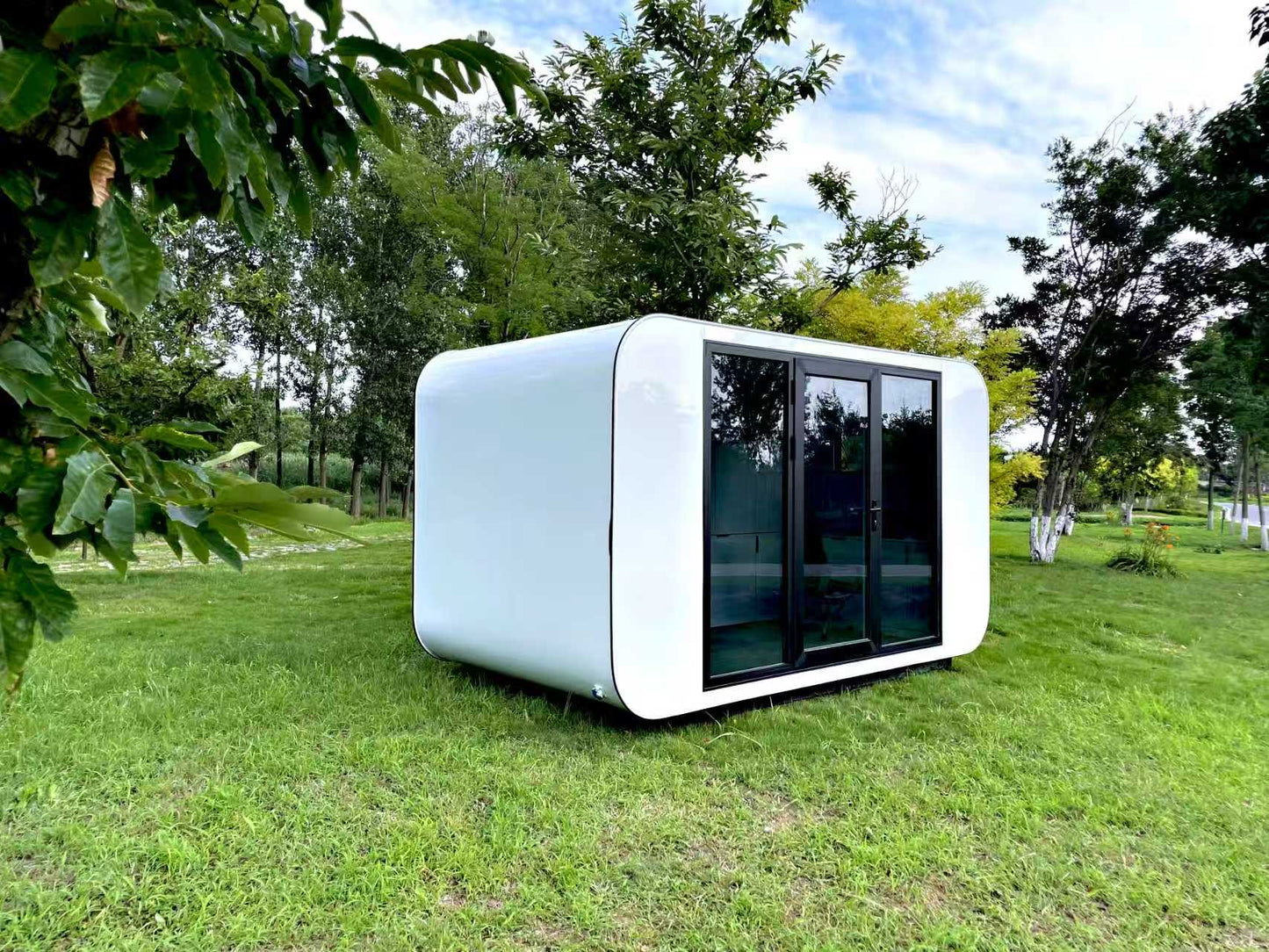 4m Insulated Pod Unit – Compact Office / Garden Room (75mm Panels)