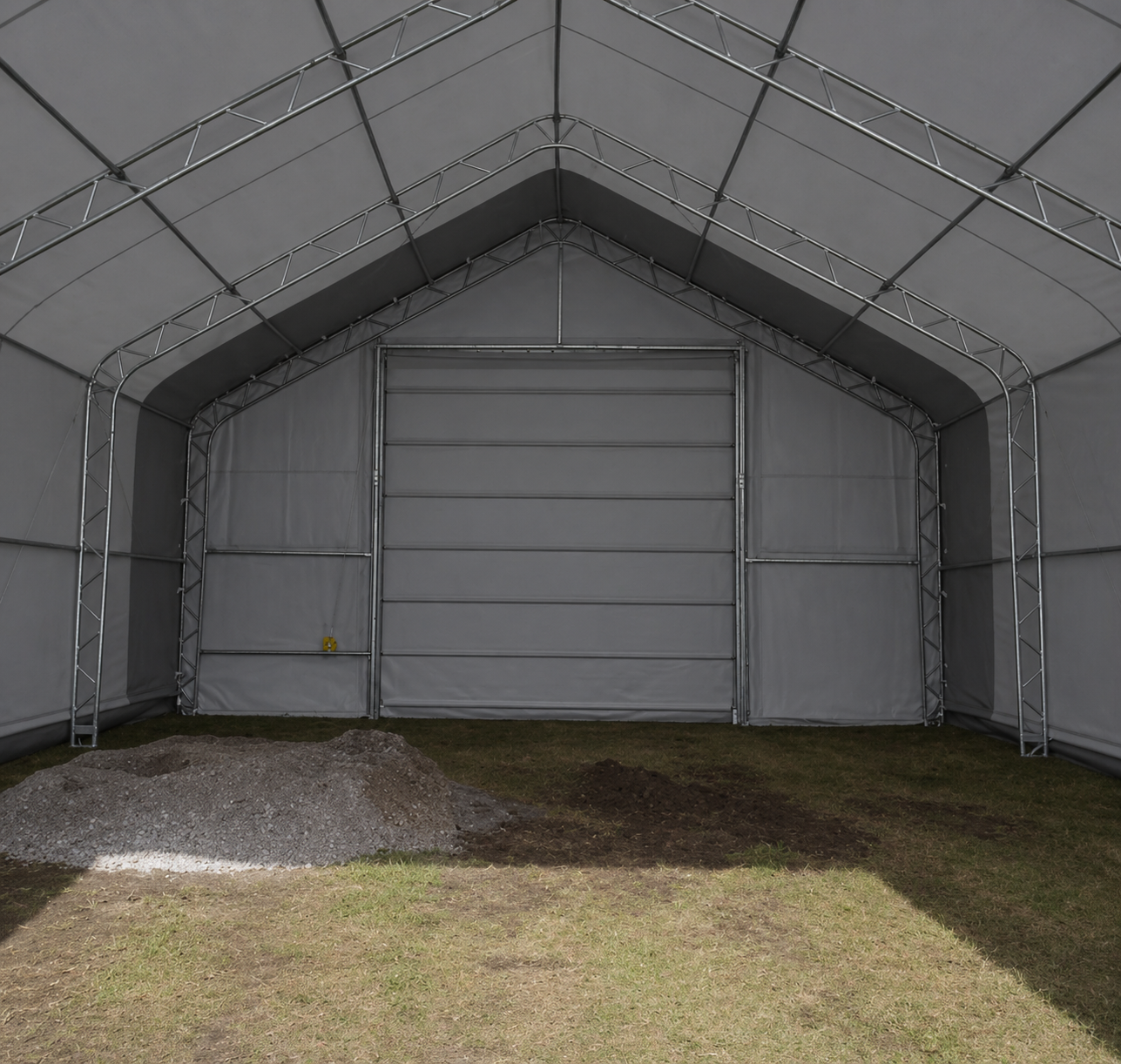 33ft x 40ft Industrial Storage Shelter (Extra Heavy Duty 900g PVC, Full Kit)