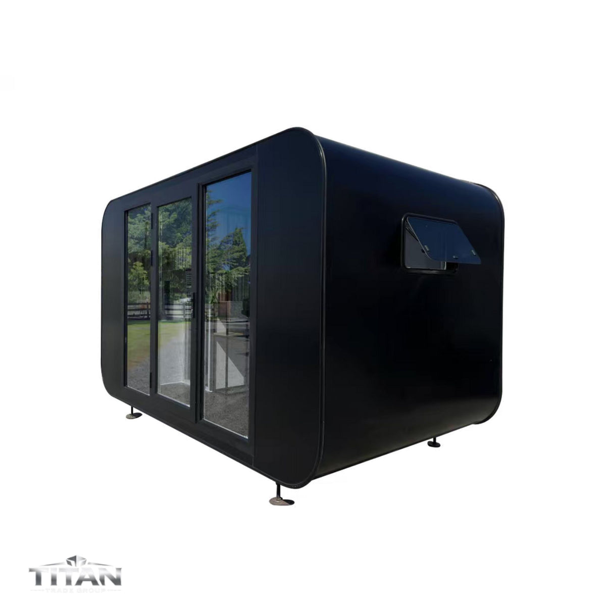 4m Self-Contained Pod – Type B | Shower, Bed & Insulated (75mm)