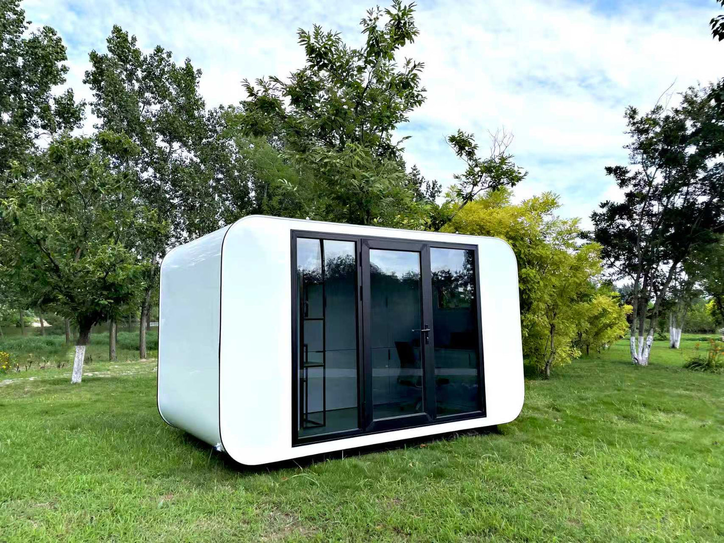 4m Insulated Pod Unit – Compact Office / Garden Room (75mm Panels)