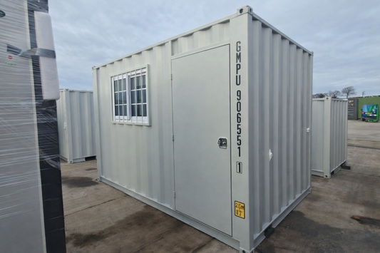 Heavy Duty Mini Site Office Ireland – Secure Anti Vandal Steel Storage Unit
