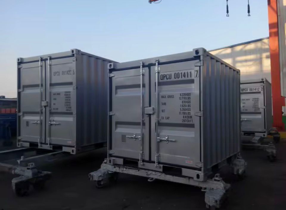 Heavy-Duty Mini Steel Storage Containers (4ft, 5ft & 6ft) | Secure Site Storage Ireland