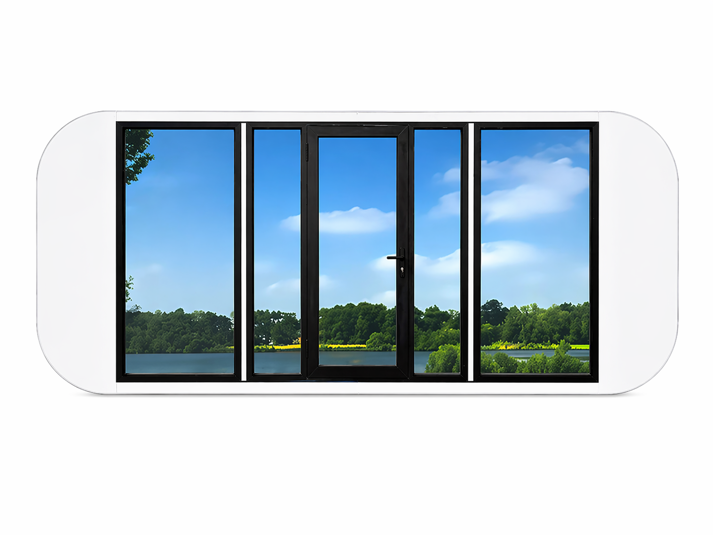 6m Pod House – White – 75mm Insulated Garden Room / Office